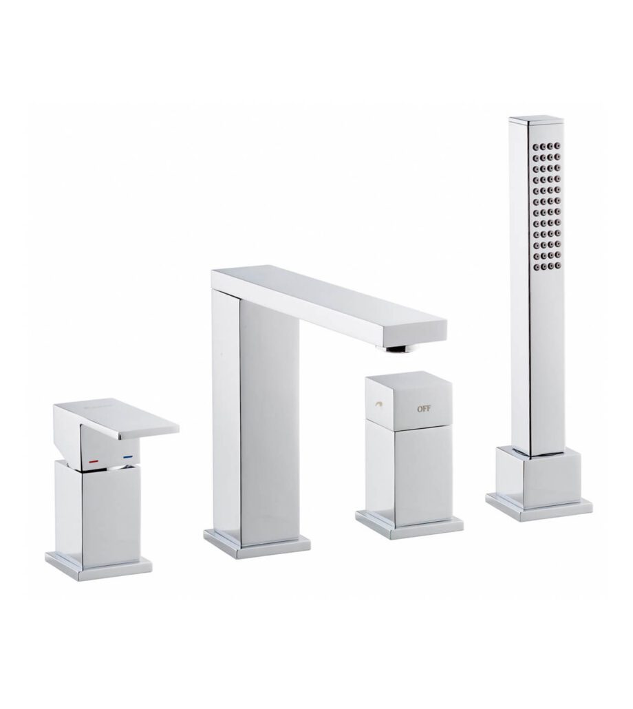 Badkarskantsblandare Emmevi Gea 26120, 4 hål – 2