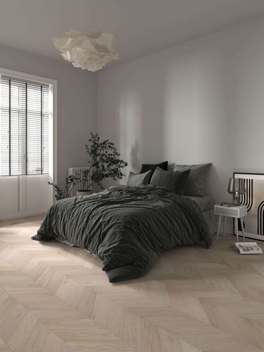 Chevronparkett ek Esta AB Pearl extra mattlackad – 3