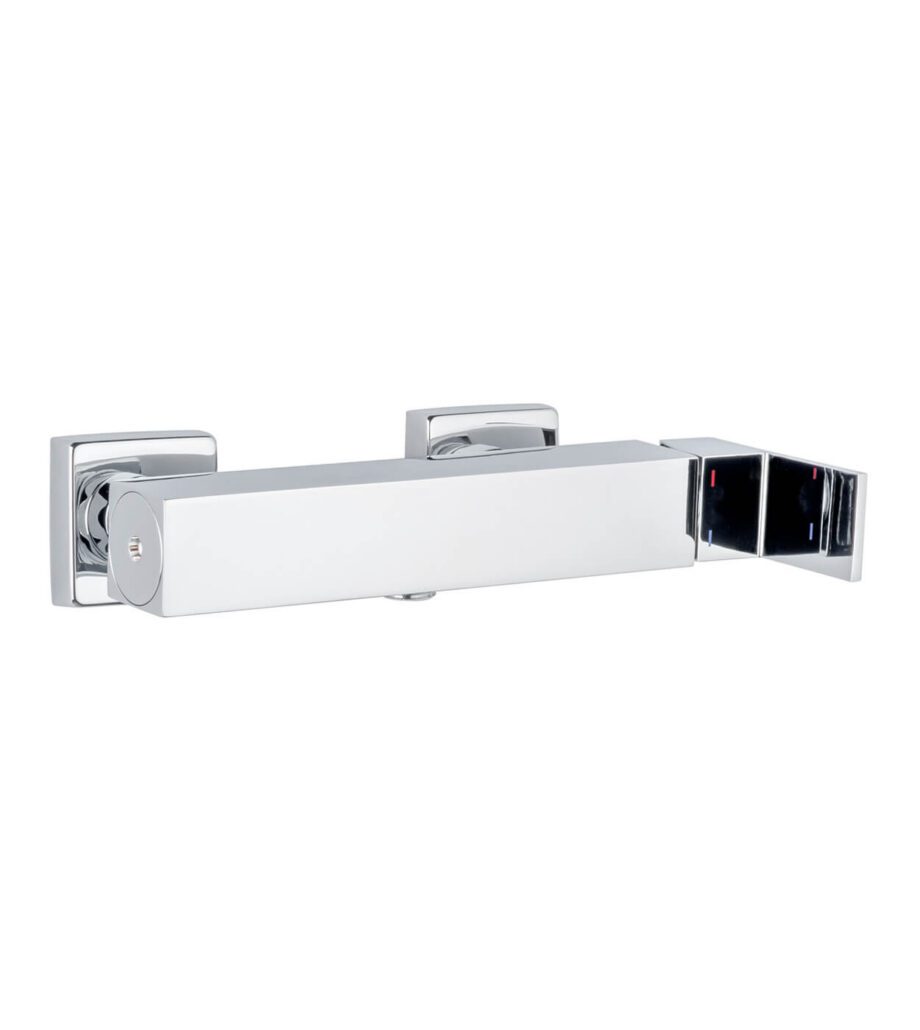 Duschblandare Emmevi Gea 26002, krom, sluten spak, endast blandare Duschblandare Emmevi Gea 26002 – 3
