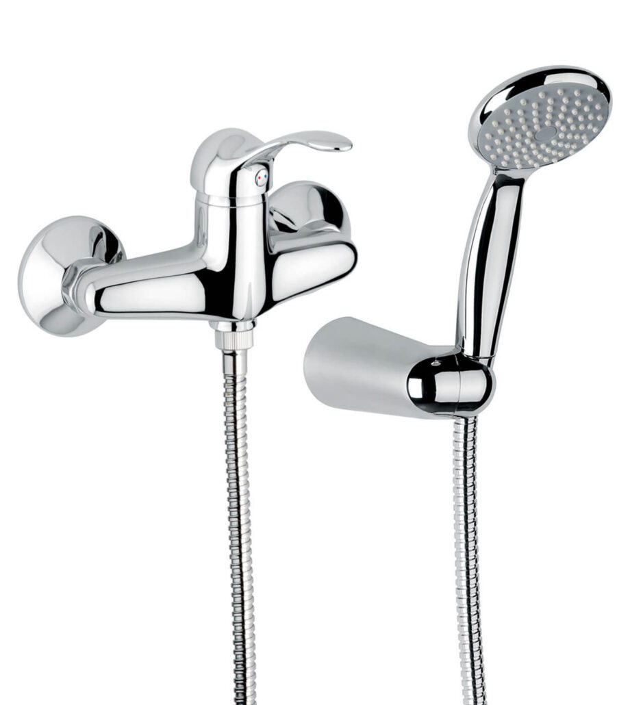 Duschblandare Emmevi Melody 11002, krom, blandare + duschset Duschblandare Emmevi Melody 11002 – 2