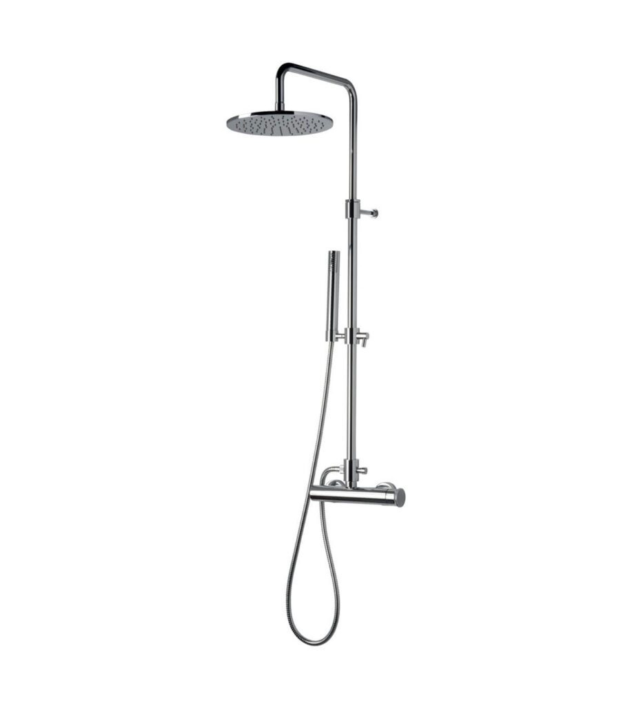 Duschset med blandare Emmevi Filobrass 8500284, takdusch Ø 250 mm – 2