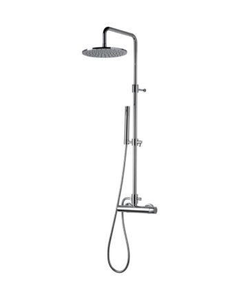 Duschset med blandare Emmevi Filobrass 8500284, takdusch Ø 250 mm