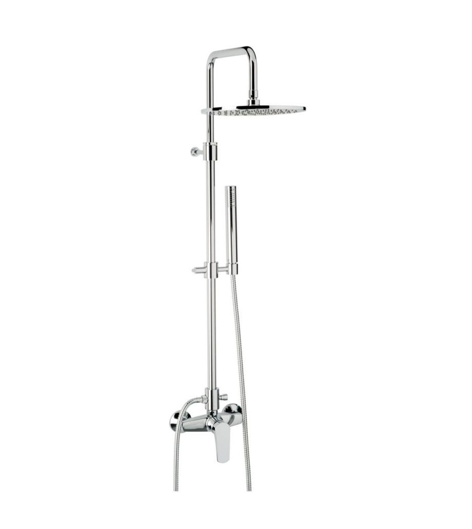 Duschset med blandare Emmevi Nicla 8900284, takdusch Ø 250 mm