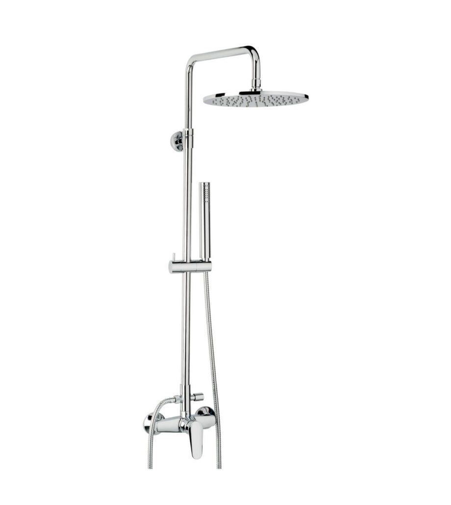 Duschsystem med blandare Emmevi Beta New 2700215, krom Duschsystem med blandare Emmevi Beta New 2700215