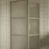 Duschhörna Hietakari Bläk 760 Tokyo, Sand-ram, satinerat glas