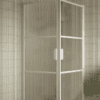 Duschhörna Hietakari Bläk 762 Tokyo, vit ram, räfflat glas (Reeded) Duschhörna Hietakari Bläk 762 Tokyo, vit ram, räfflat glas (Reeded)