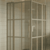 Duschhörna Hietakari Bläk 769 Paris, Sand-ram, räfflat glas (Reeded) Duschhörna Hietakari Bläk 769 Paris, Sand-ram, räfflat glas (Reeded)