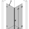 Duschhörna Hietakari Vetro 541 – 3D-ritning