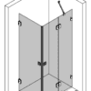 Duschhörna Hietakari Vetro 545 – 3D-ritning