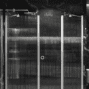 Duschvägg för nisch Hietakari Forma 319, aluminiumram, klart glas