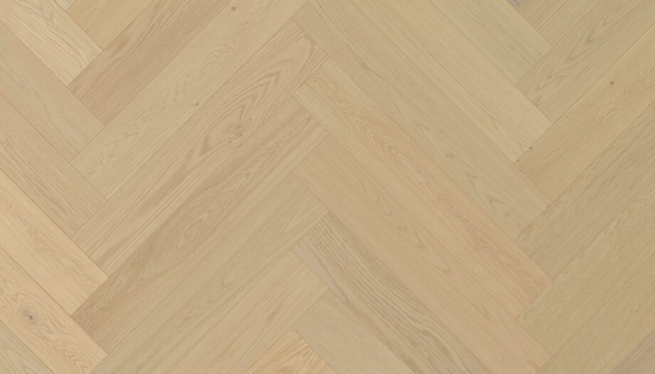 Fiskbensparkett ek Esta AB Dazy extra mattlackad – närbild Fiskbensparkett ek Esta AB Dazy extra mattlackad – 3
