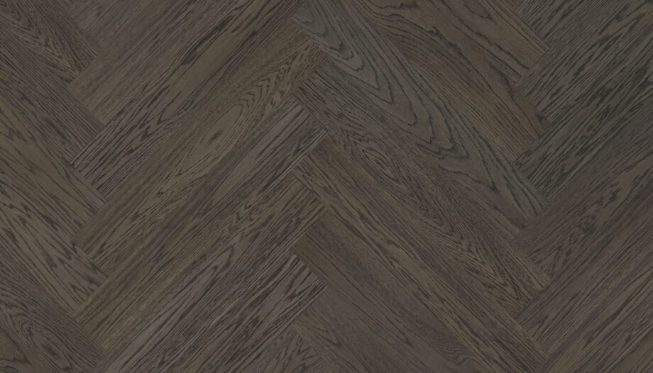 Fiskbensparkett ek Esta Nova Eco Elite Lava Grey UV-oljad – närbild Fiskbensparkett ek Esta Nova Eco Elite Lava Grey UV-oljad – 2