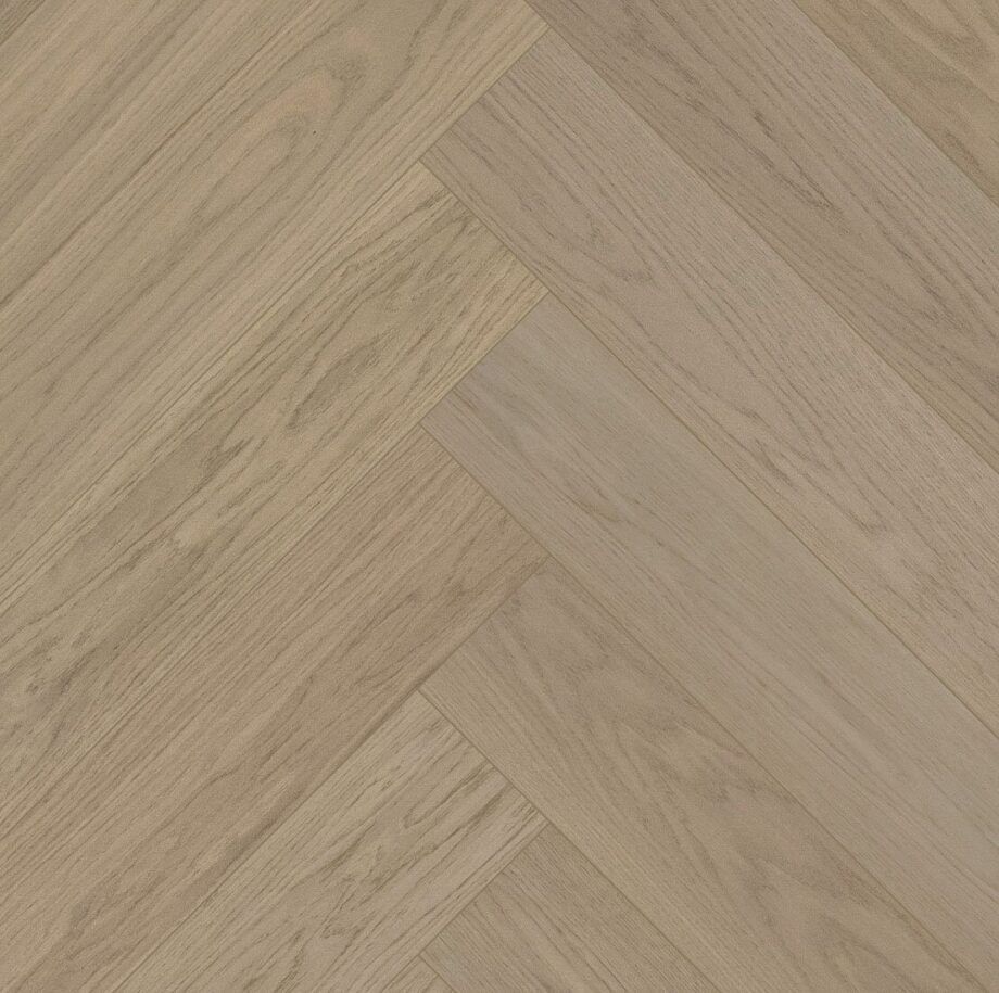 Fiskbensparkett ek Esta Nova Eco Elite Sandstone extra mattlackad
