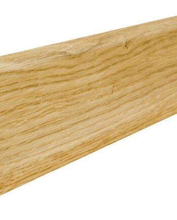Golvlist fanerad ek lackad 20x58 mm