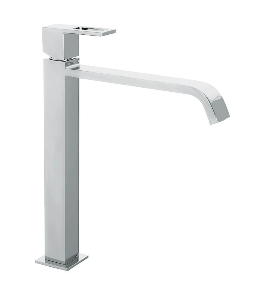 Hög tvättställsblandare Emmevi Siris 47006 med click-clack, krom, hålad spak Hög tvättställsblandare Emmevi Siris 47006 med click-clack – 3