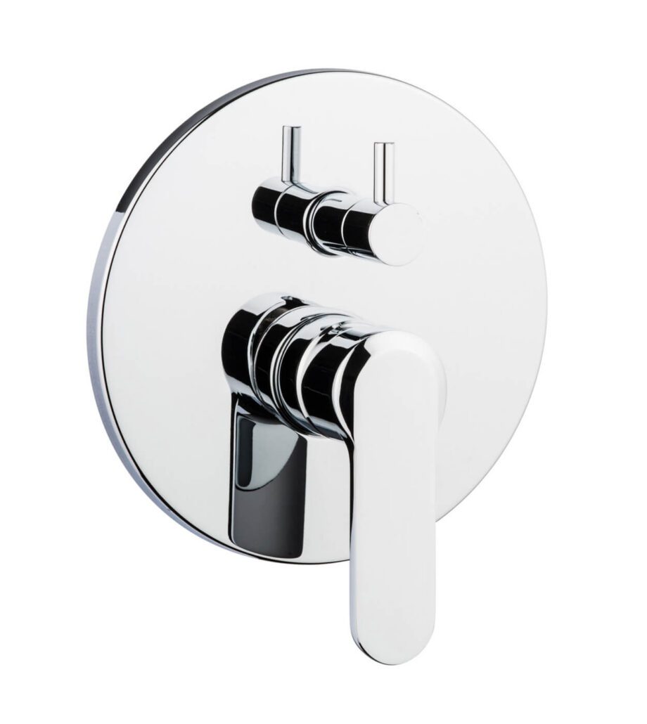 Inbyggd duschblandare Emmevi Nefer 77029, 3 utlopp, krom Inbyggd duschblandare Emmevi Nefer 77029, 3 utlopp