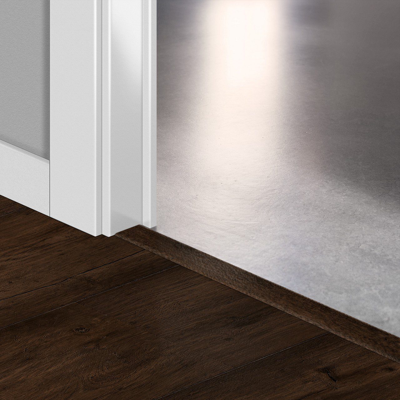 Incizo 5-i-1 övergångslist Quick-Step Waxed Oak Brown för laminat, 13x48x2150 mm