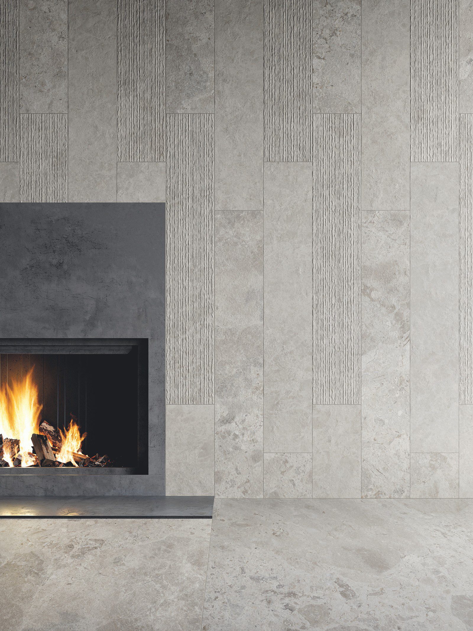 Terrassplatta i stenlook ABK Era Blooming Ash, 80x80 cm, 20 mm, för utomhusbruk, halkskydd R11 – 2