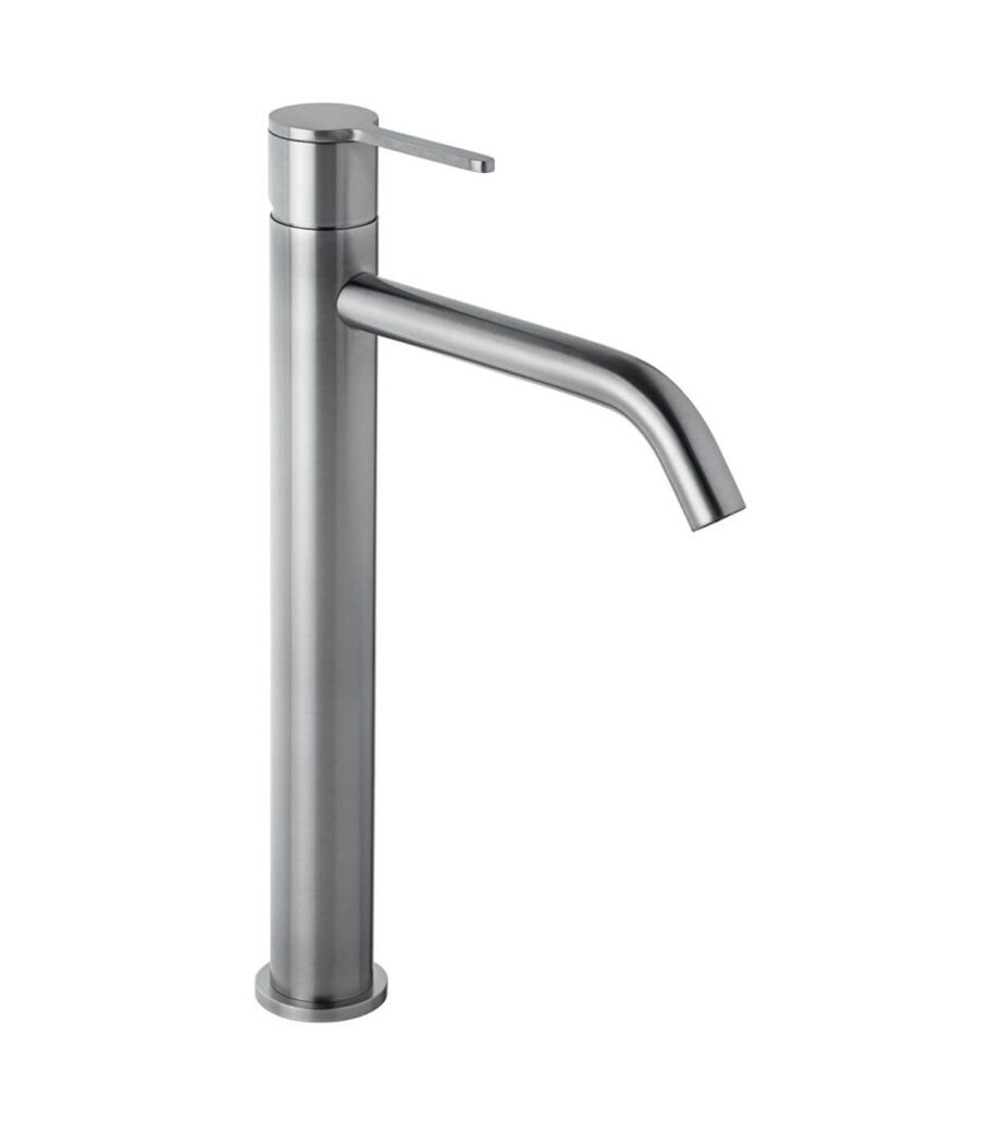Hög tvättställsblandare Emmevi Filoinox 85003BIGIN med click-clack