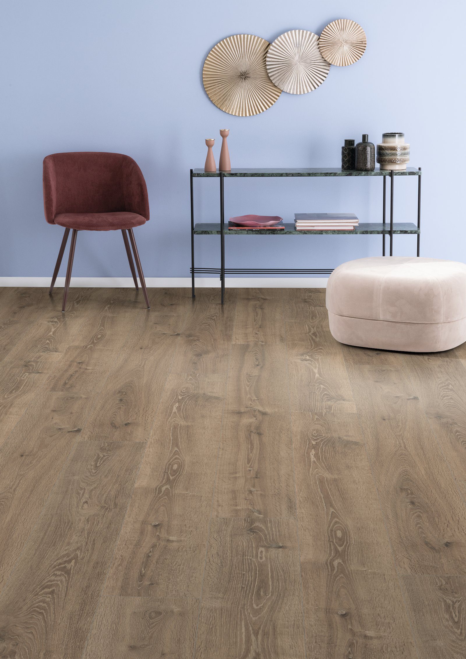 Laminatgolv Egger grå Bayford-ek, Aqua, lång planka 10 mm – 2