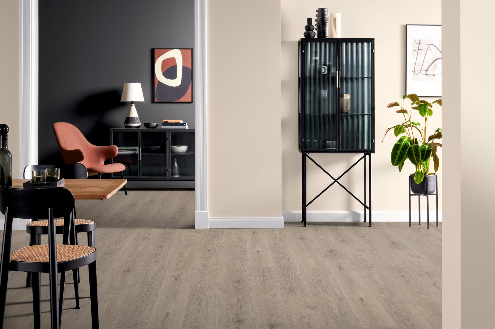 Laminatgolv Egger grå Treviso-ek, Aqua, 10 mm – 2
