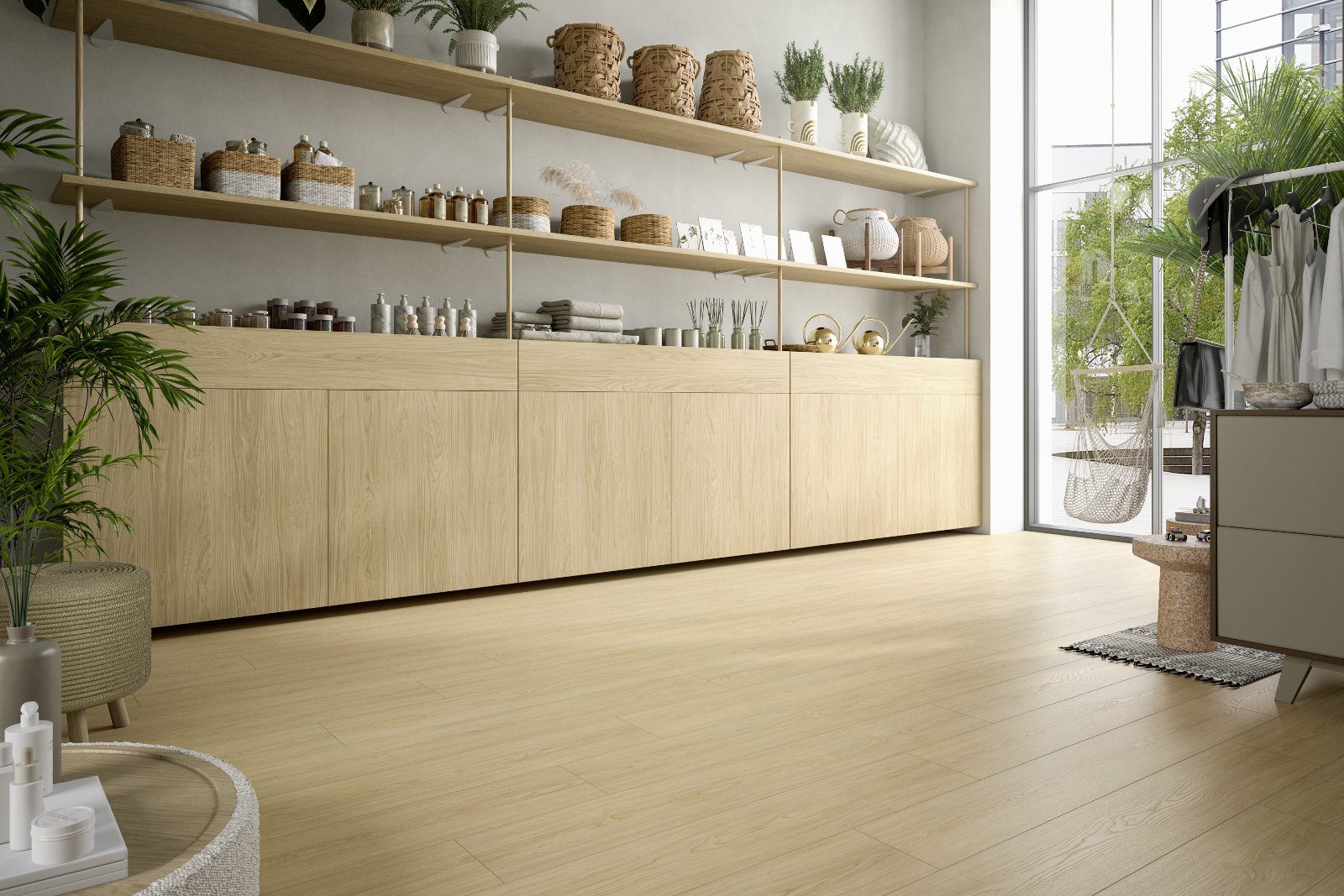 Laminatgolv Egger ljus naturell Casella-ek, Aqua+, 8 mm – 2