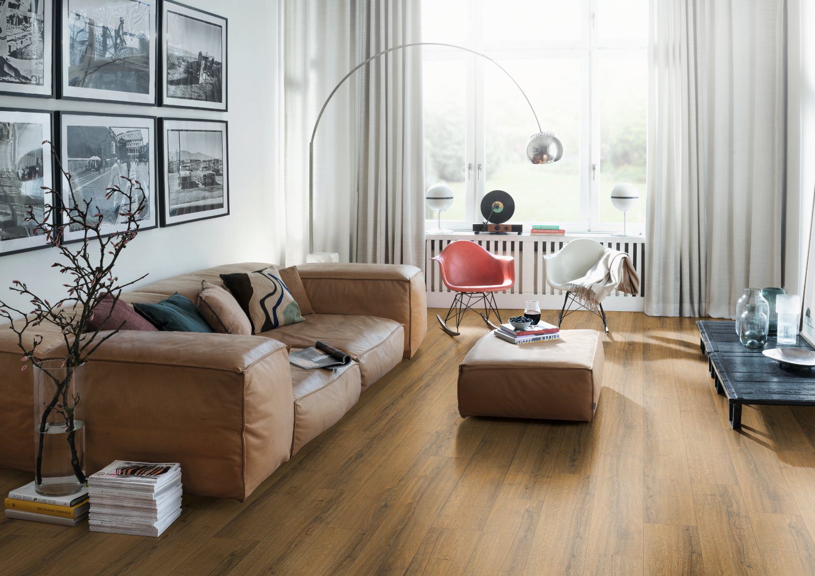 Laminatgolv Egger konjaksbrun Sherman-ek, Aqua, 10 mm – 2