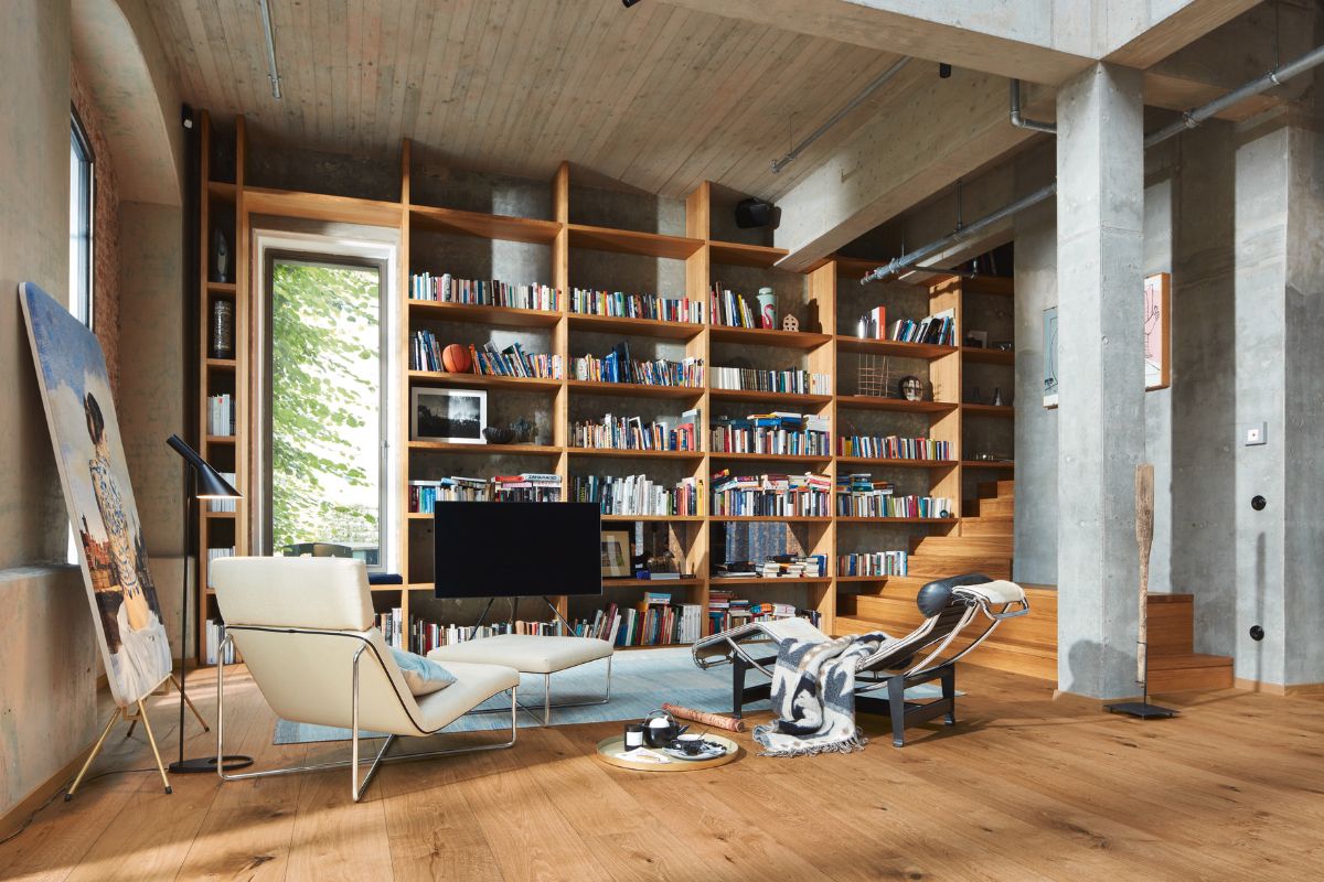 Ekparkett Meister, Lindura HD 400, Authentic oak 08915, 1-stav, 2200 x 205 mm, borstad, ultramatt lack