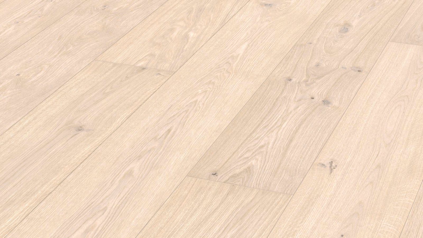 Ekparkett Meister, Longlife PD 450, Authentic limed white oak 09003, 1-stav, 2400 x 255 mm, borstad, ultramatt lack