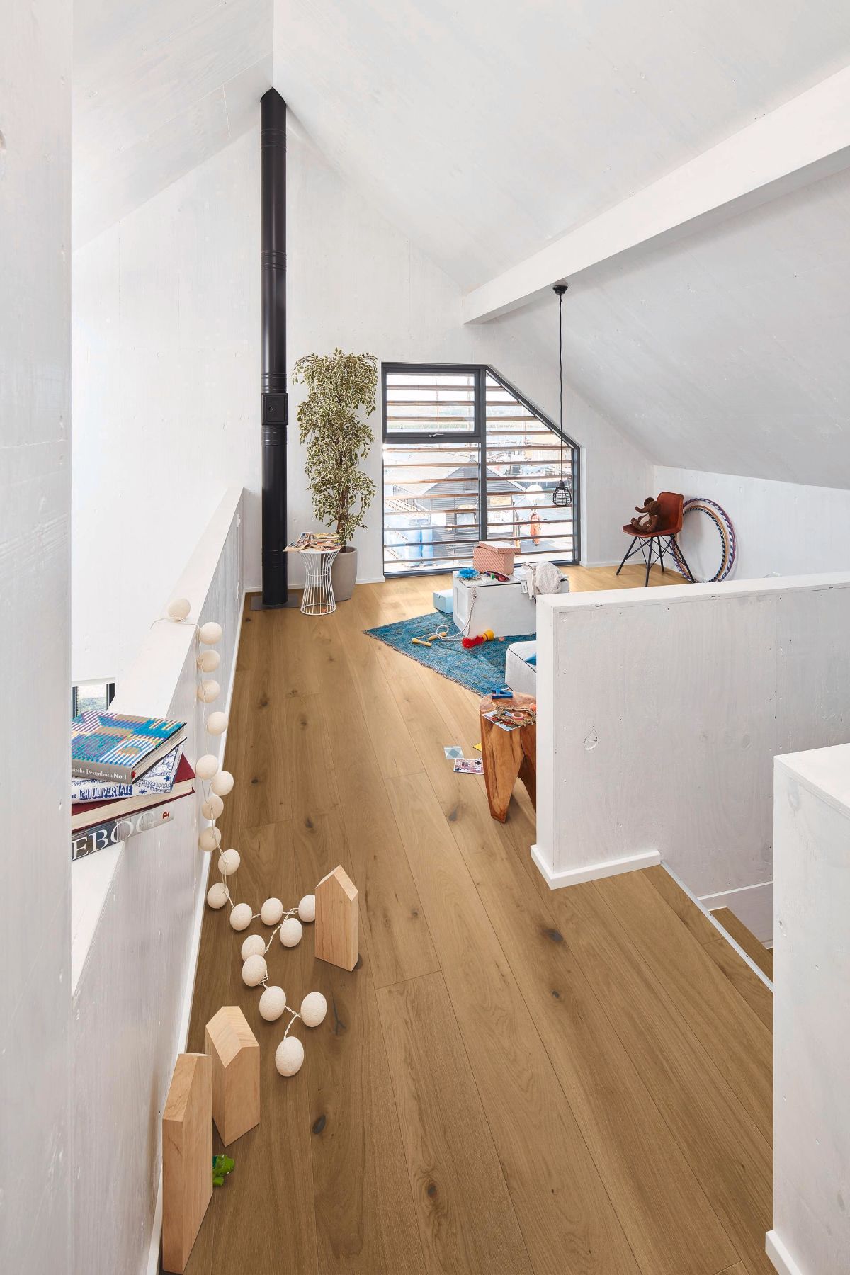 Ekparkett Meister, Longlife PD 400, Authentic greige oak 09019, 1-stav, 2200 x 180 mm, borstad, ultramatt lack