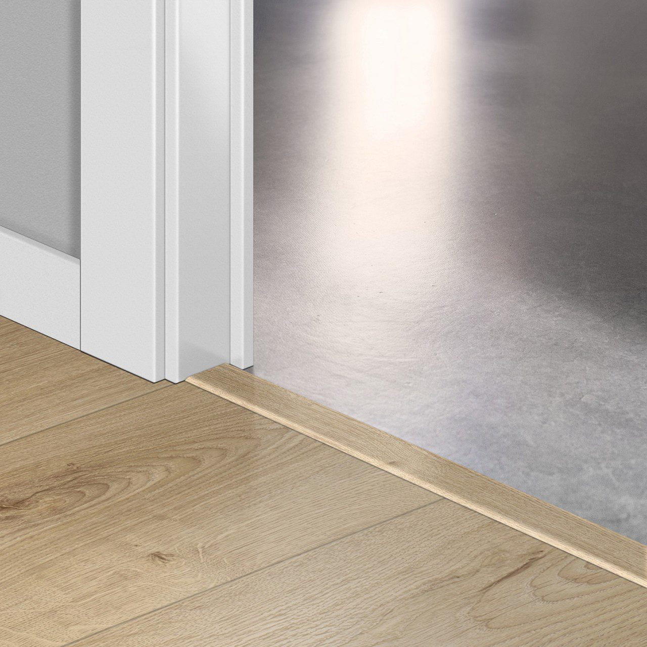 Incizo 5-i-1 övergångslist Quick-Step Classic Oak Beige för laminat, 13x48x2150 mm