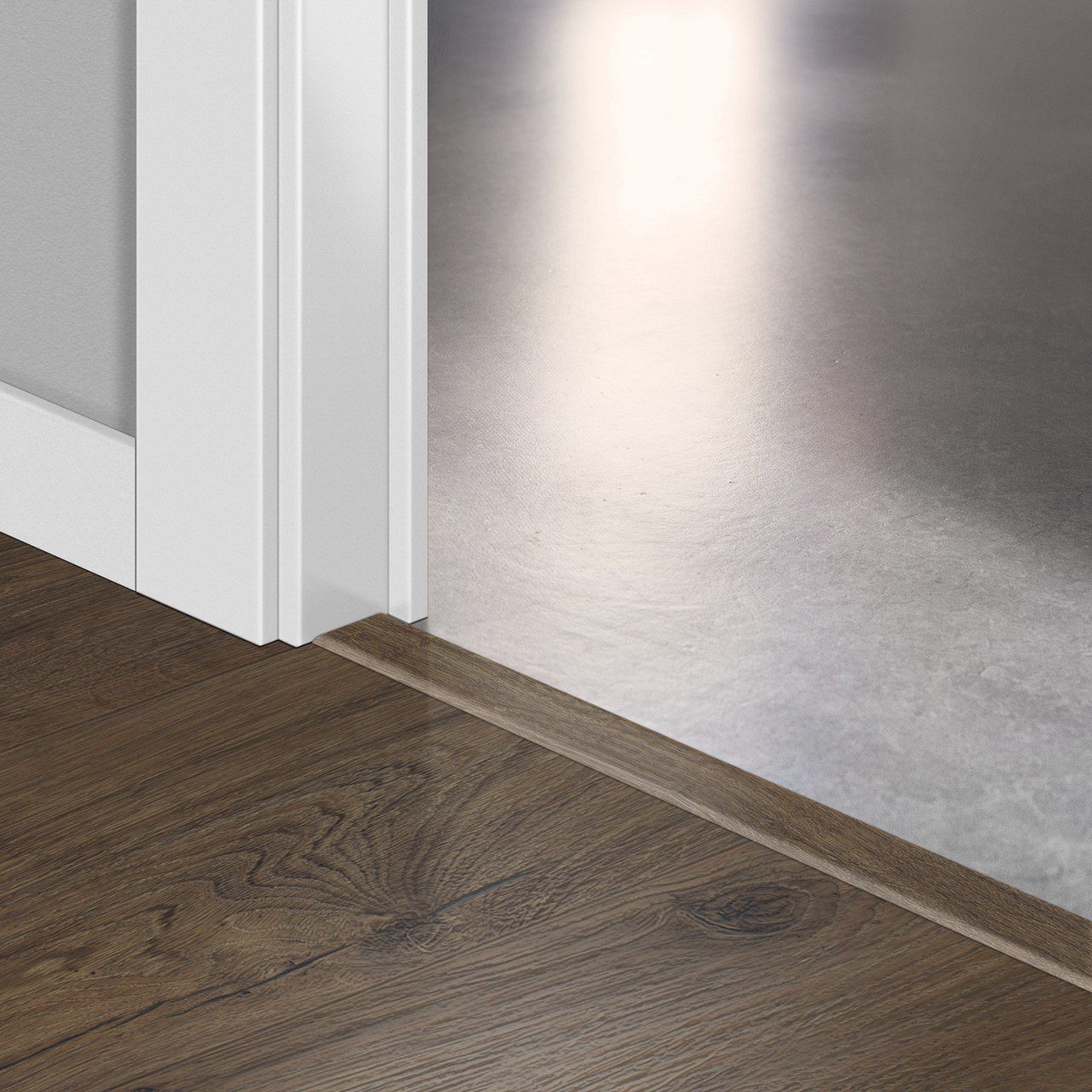 Incizo 5-i-1 övergångslist Quick-Step Classic Oak Brown för laminat, 13x48x2150 mm