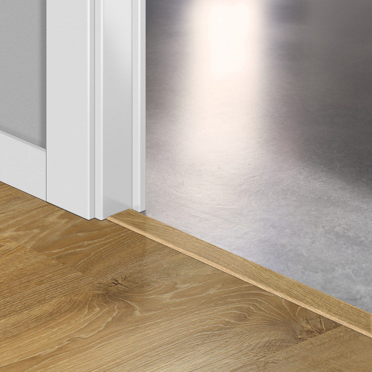 Incizo 5-i-1 övergångslist Quick-Step Louisiana Oak Natural för laminat, 13x48x2150 mm