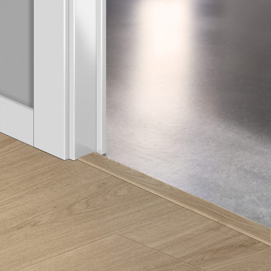 Incizo 5-i-1 övergångslist Quick-Step Valley Oak Light Brown för laminat, 13x48x2150 mm
