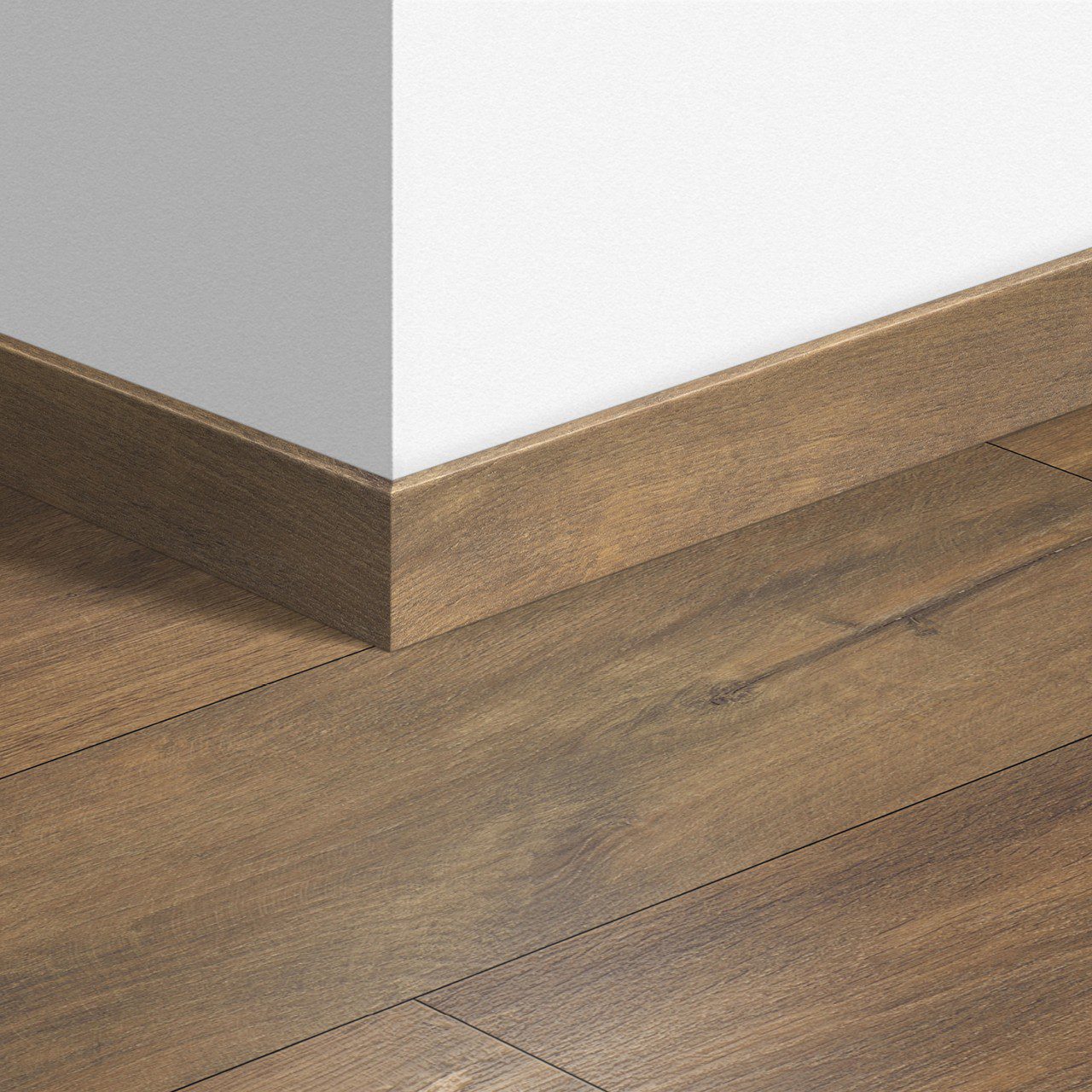 Golvlist Quick-Step Midnight Oak Brown för laminat, MDF, 12x58x2400 mm