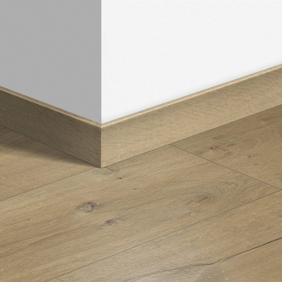 Golvlist Quick-Step Soft Oak Medium för laminat, MDF, 12x58x2400 mm