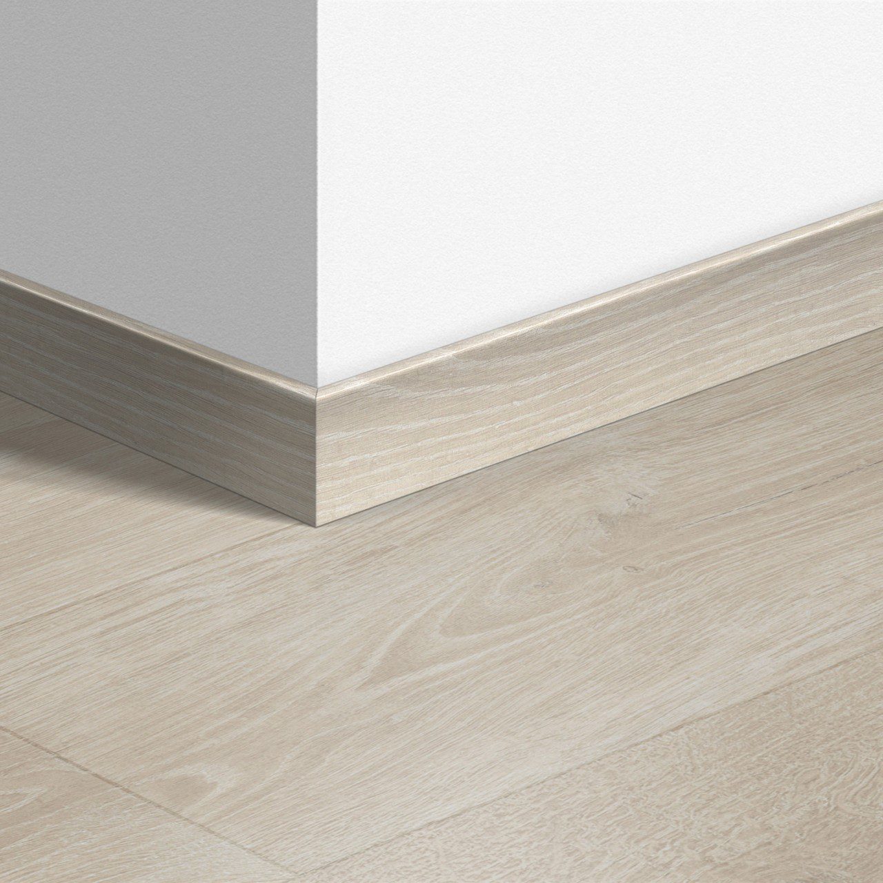 Golvlist Quick-Step Woodland Oak Light Grey för laminat, MDF, 12x58x2400 mm