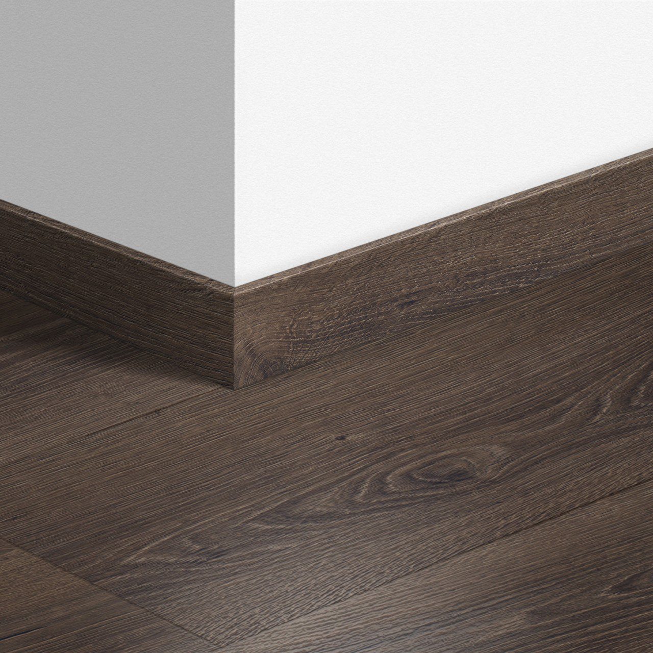 Golvlist Quick-Step Desert Oak Brushed Dark Brown för laminat, MDF, 12x58x2400 mm