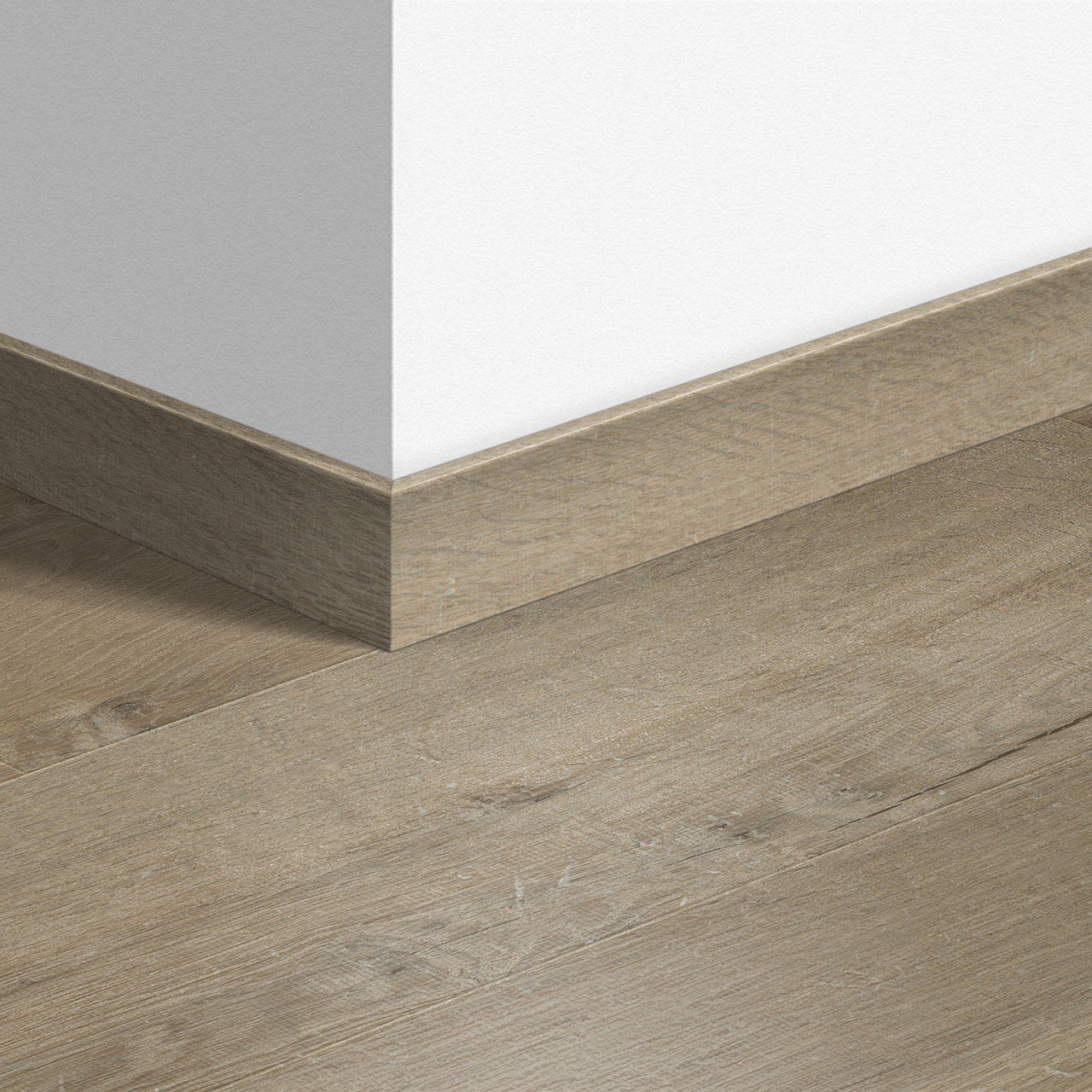 Golvlist Quick-Step Soft Oak Light Brown för laminat, MDF, 12x58x2400 mm