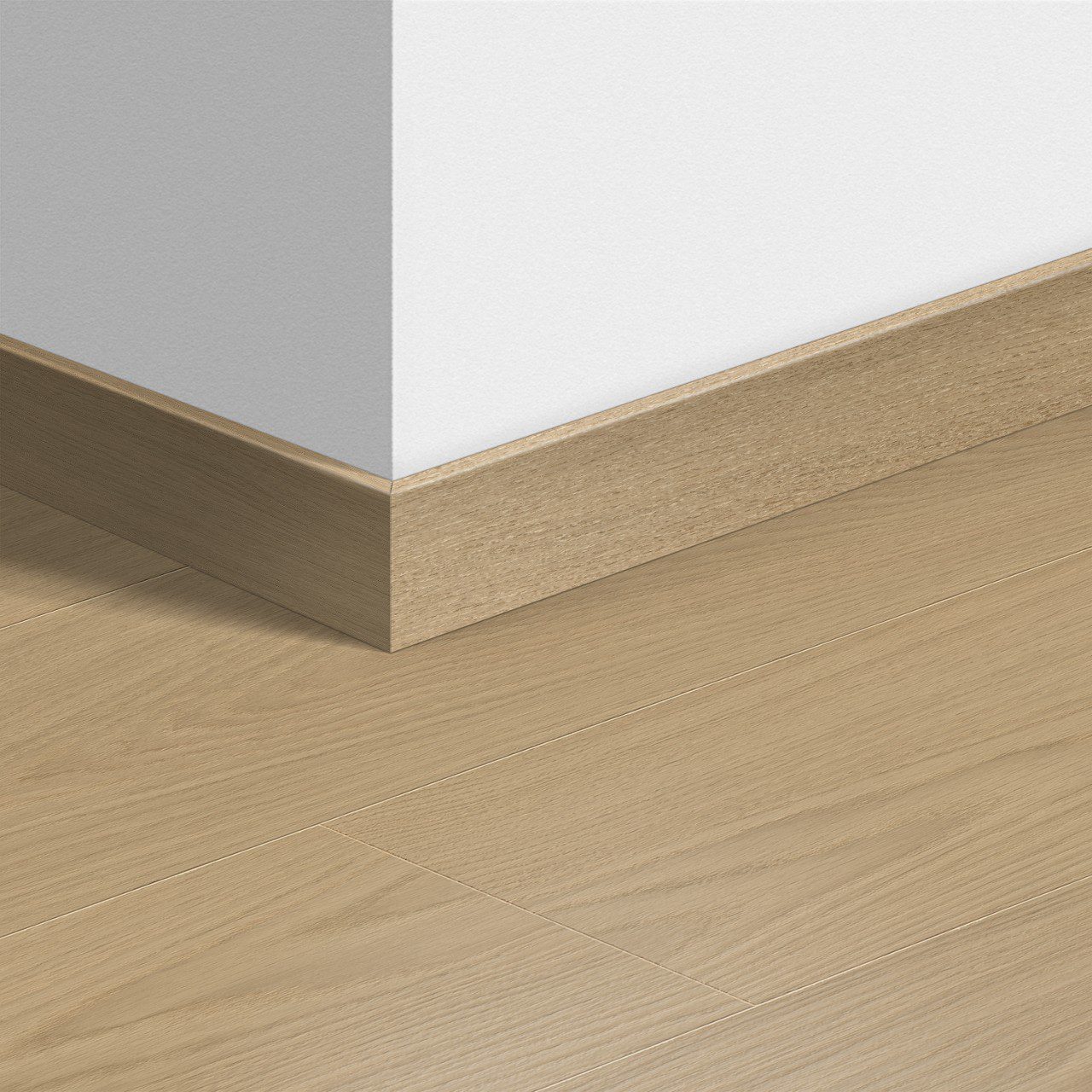 Golvlist Quick-Step Beige Varnished Oak för laminat, MDF, 12x58x2400 mm
