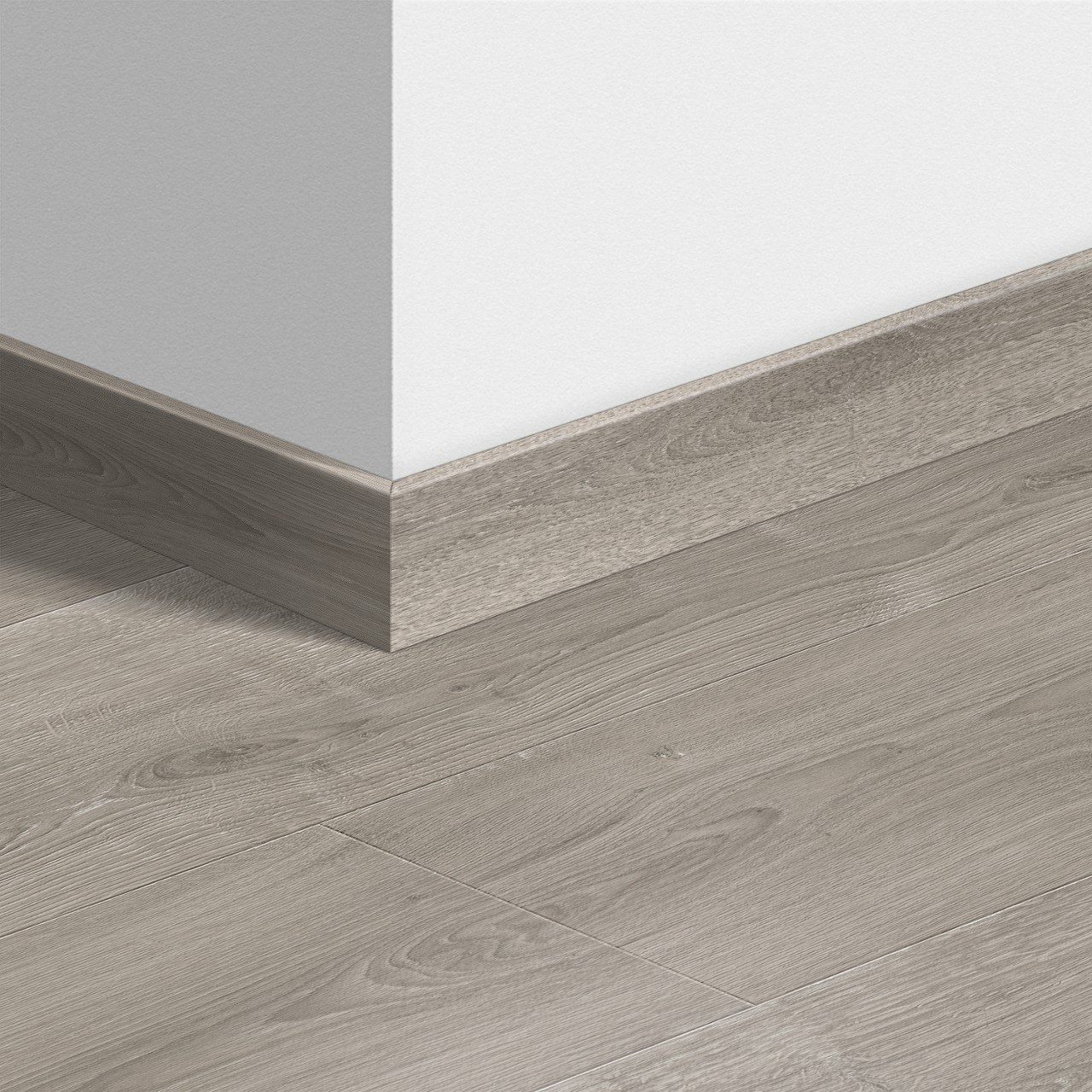 Golvlist Quick-Step Brushed Oak Grey för laminat, MDF, 12x58x2400 mm