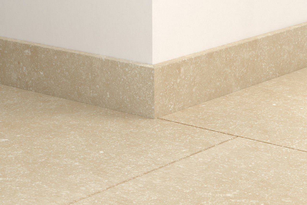 Golvlist Quick-Step Limestone för laminat, MDF, 12x58x2400 mm
