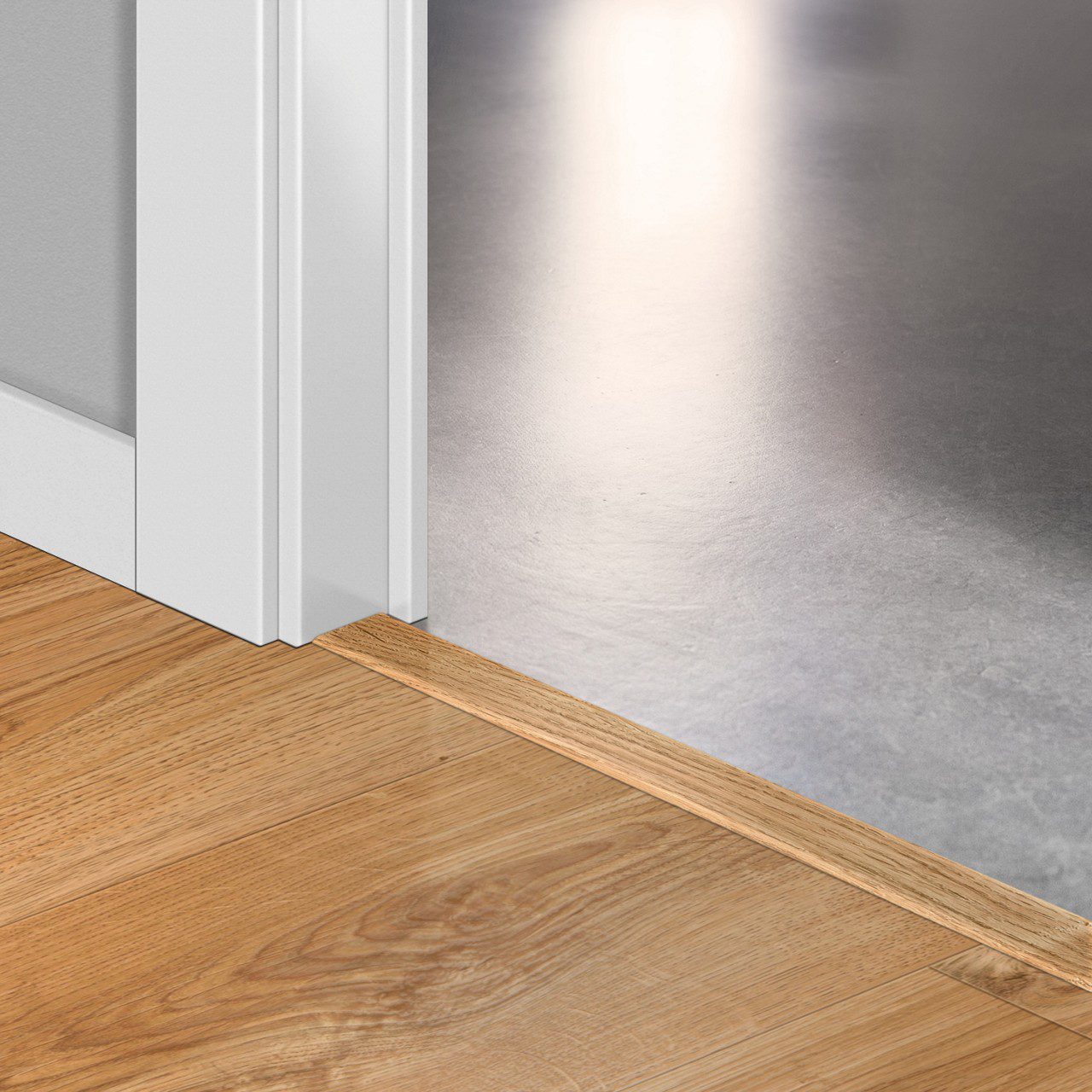 Incizo 5-i-1 övergångslist Quick-Step Classic Oak Natural för styvt LVT vinylgolv (Alpha), 8x45x2000 mm