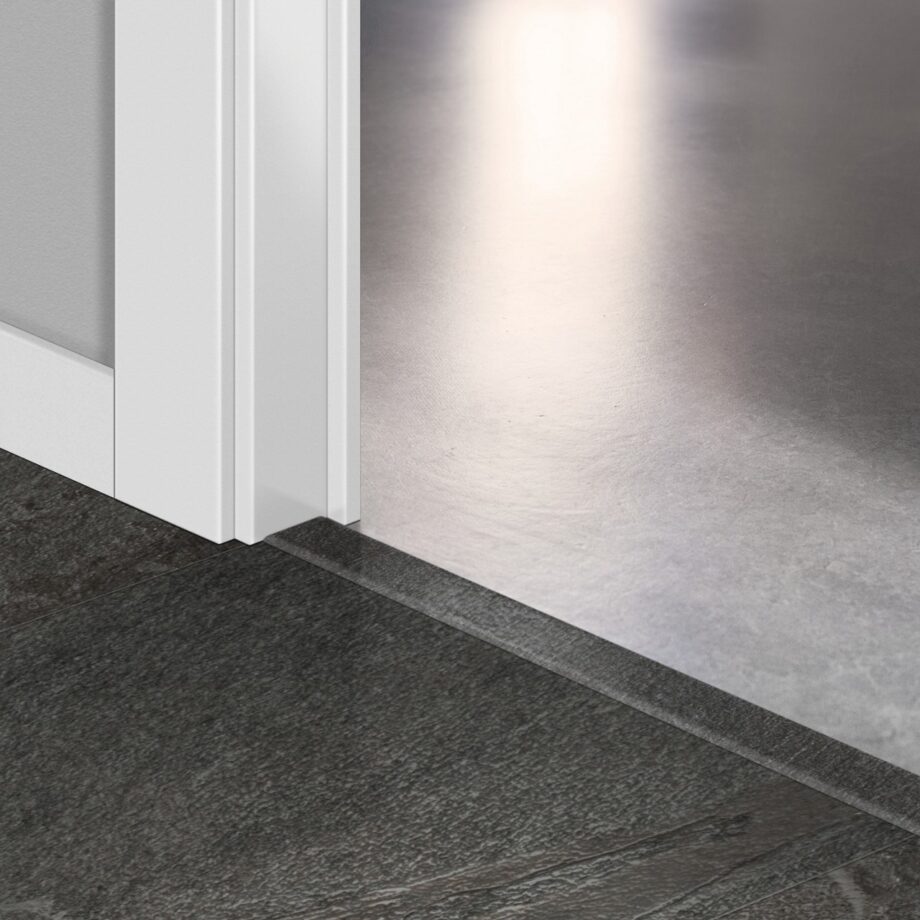 Incizo 5-i-1 övergångslist Quick-Step Black Slate för styvt LVT vinylgolv (Alpha), 8x45x2000 mm