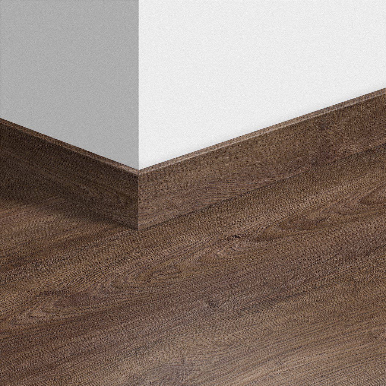 Golvlist Quick-Step Autumn Oak Chocolate för LVT vinylgolv, vattentålig, 12x58x2400 mm