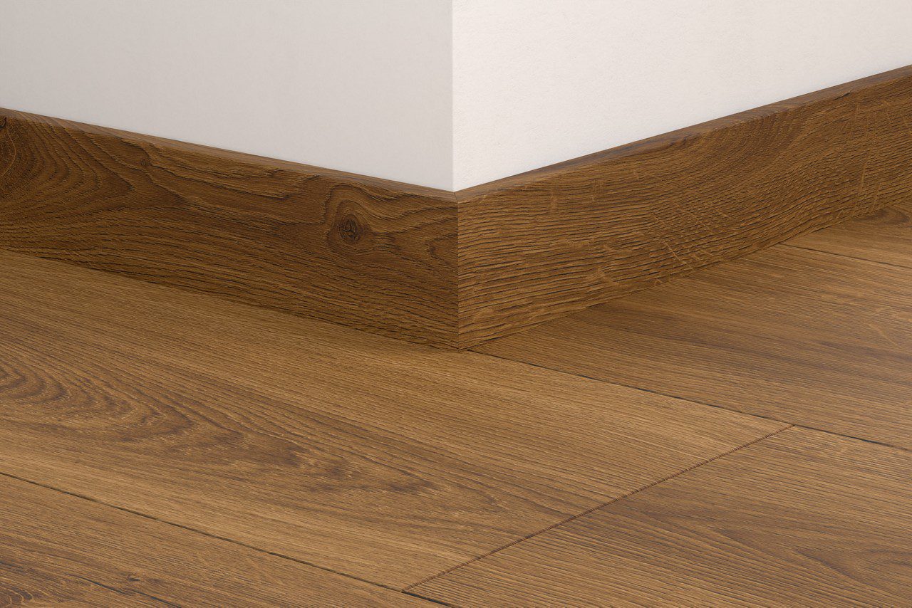 Golvlist Quick-Step Botanic Caramel Oak för LVT vinylgolv, vattentålig, 12x58x2400 mm