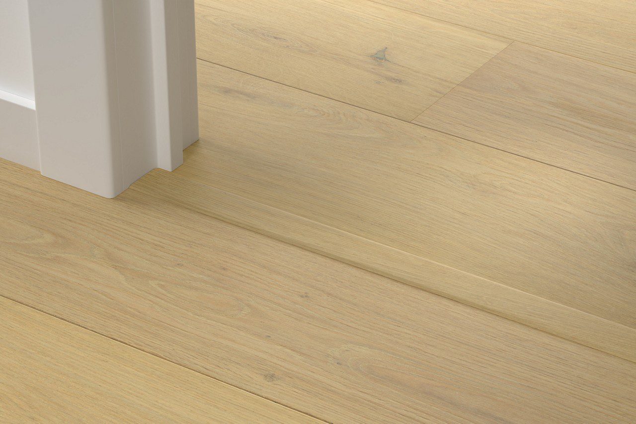 Incizo 5-i-1 övergångslist Quick-Step Pearl White Oak Extra Matt för parkett, träfaner, 17x54x2150 mm