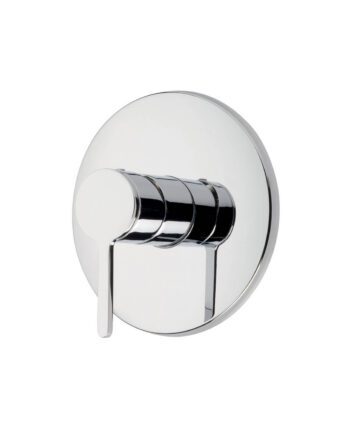 Inbyggd duschblandare Emmevi Filobrass 85009, täckplatta Ø 115 mm