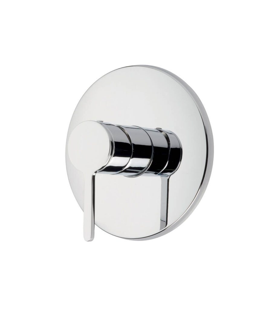Inbyggd duschblandare Emmevi Filobrass 85009, täckplatta Ø 115 mm, krom Inbyggd duschblandare Emmevi Filobrass 85009, täckplatta Ø 115 mm