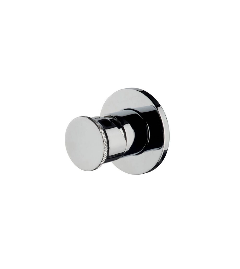 Inbyggd duschblandare Emmevi Filobrass 85009PI, täckplatta Ø 80 mm – 2